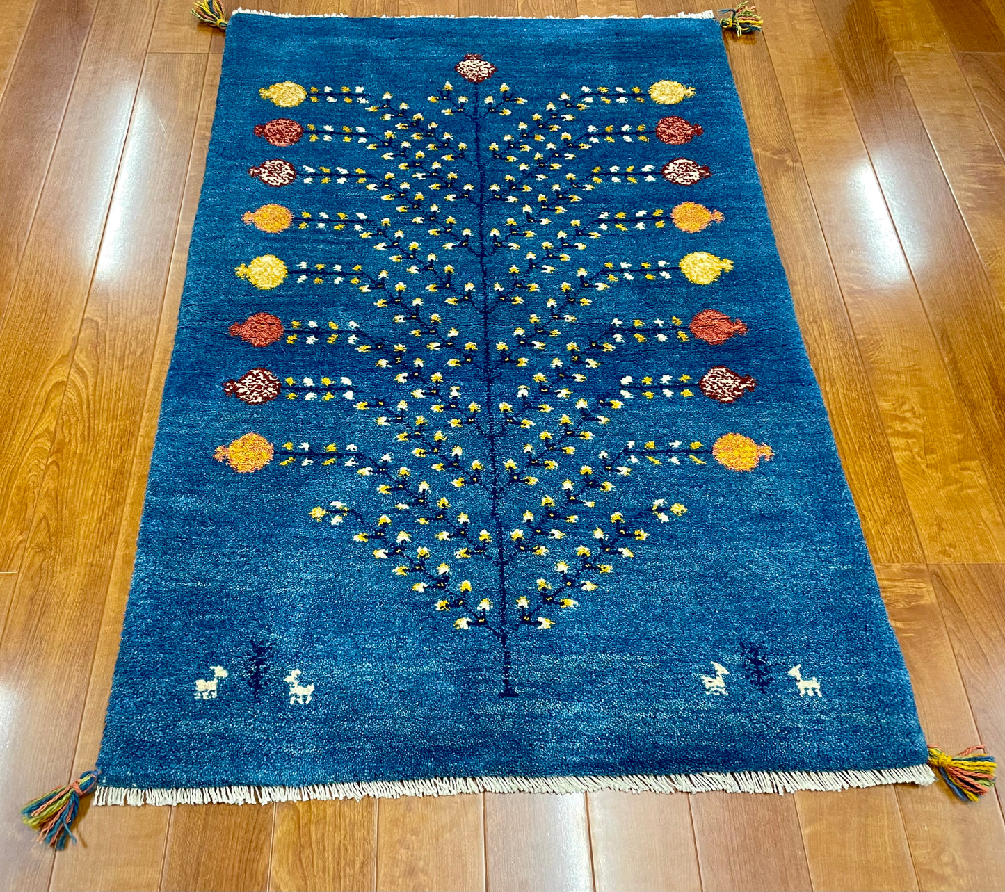 【オンライン限定】ギャッベ 122cm x 82cm RJ9708