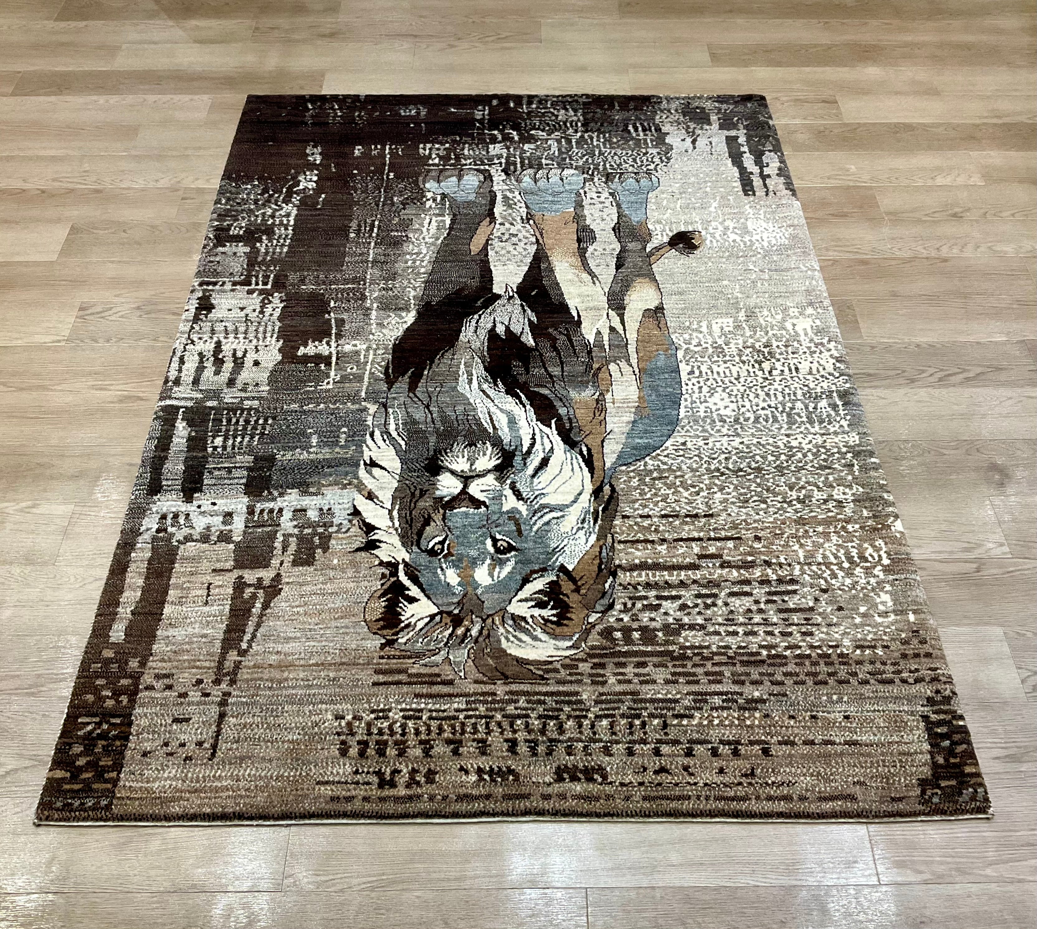 カシュクリギャッベ 218cm x 153cm RJ15177 – ペルシャ絨毯専門店