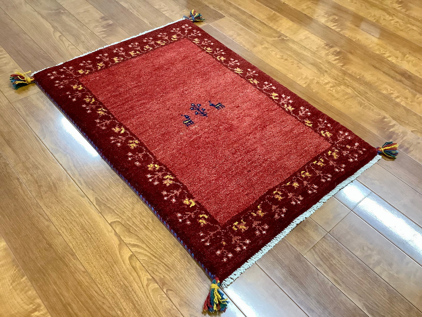 【オンライン限定】ギャッベ 90cm x 64cm RJ12380