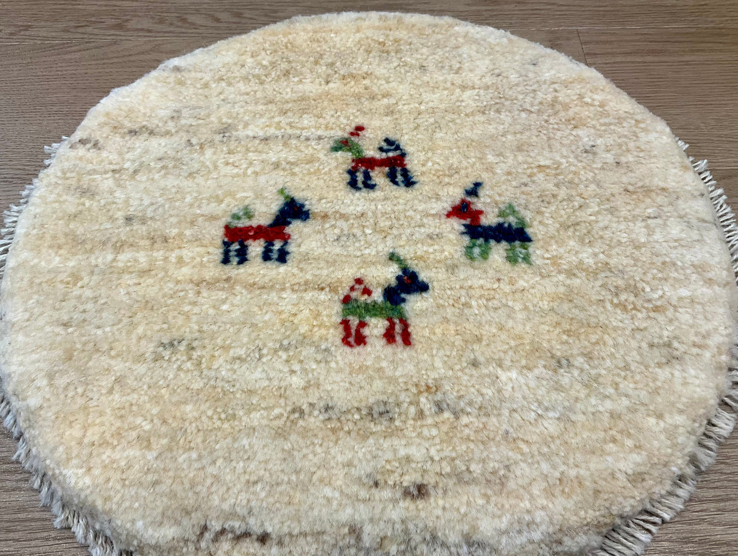 ギャッベ 42cm x 42cm T132