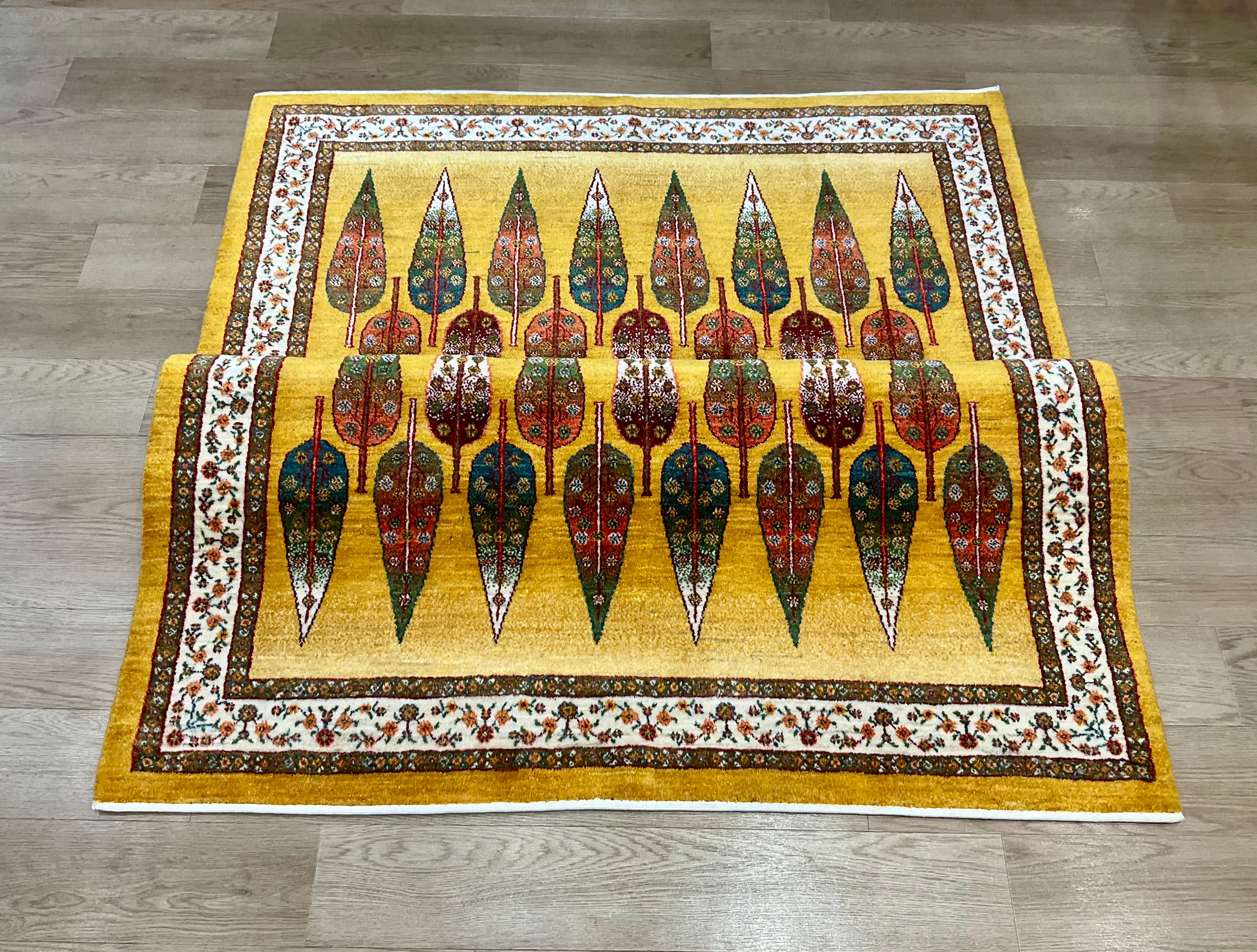 カシュクリギャッベ 202cm x 150cm RJ16043 – ペルシャ絨毯専門店