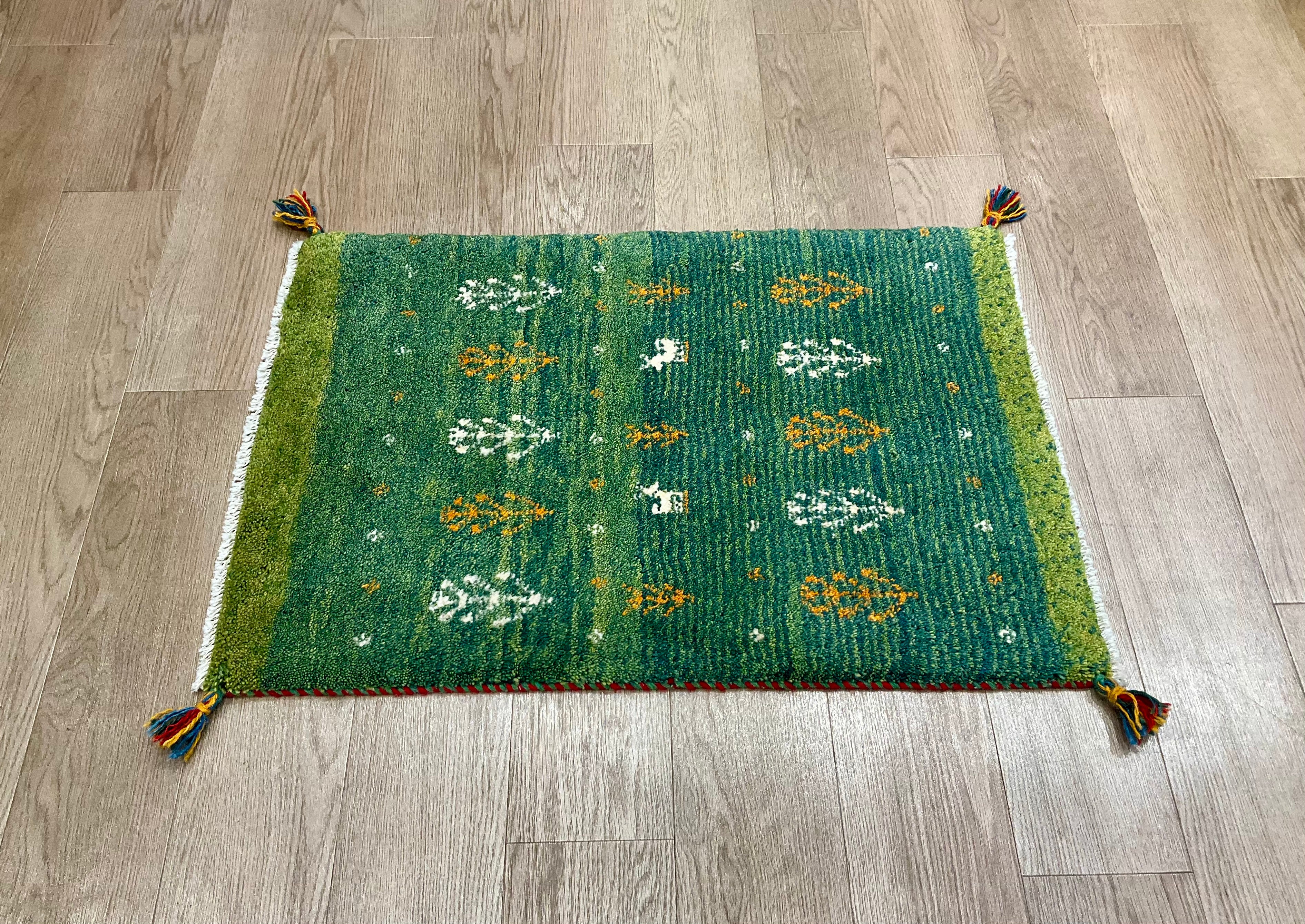 ギャッベ 90cm x 60cm RJ11566 – ペルシャ絨毯専門店 ペルシャンパトリス