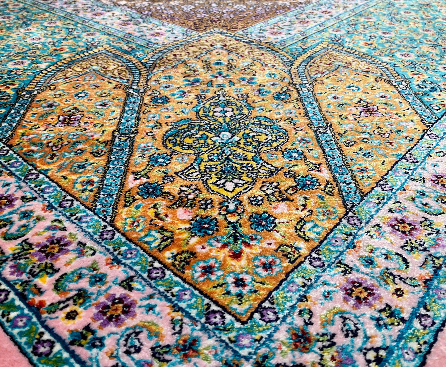 ペルシャンシルク 200cm x 135cm PS12337