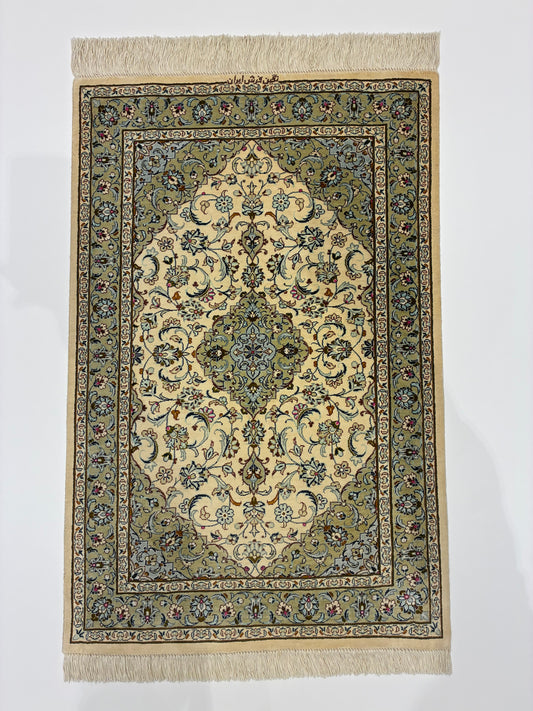 【千葉店】カシャーンシルク ネギン工房 90cm x 60cm PS13766