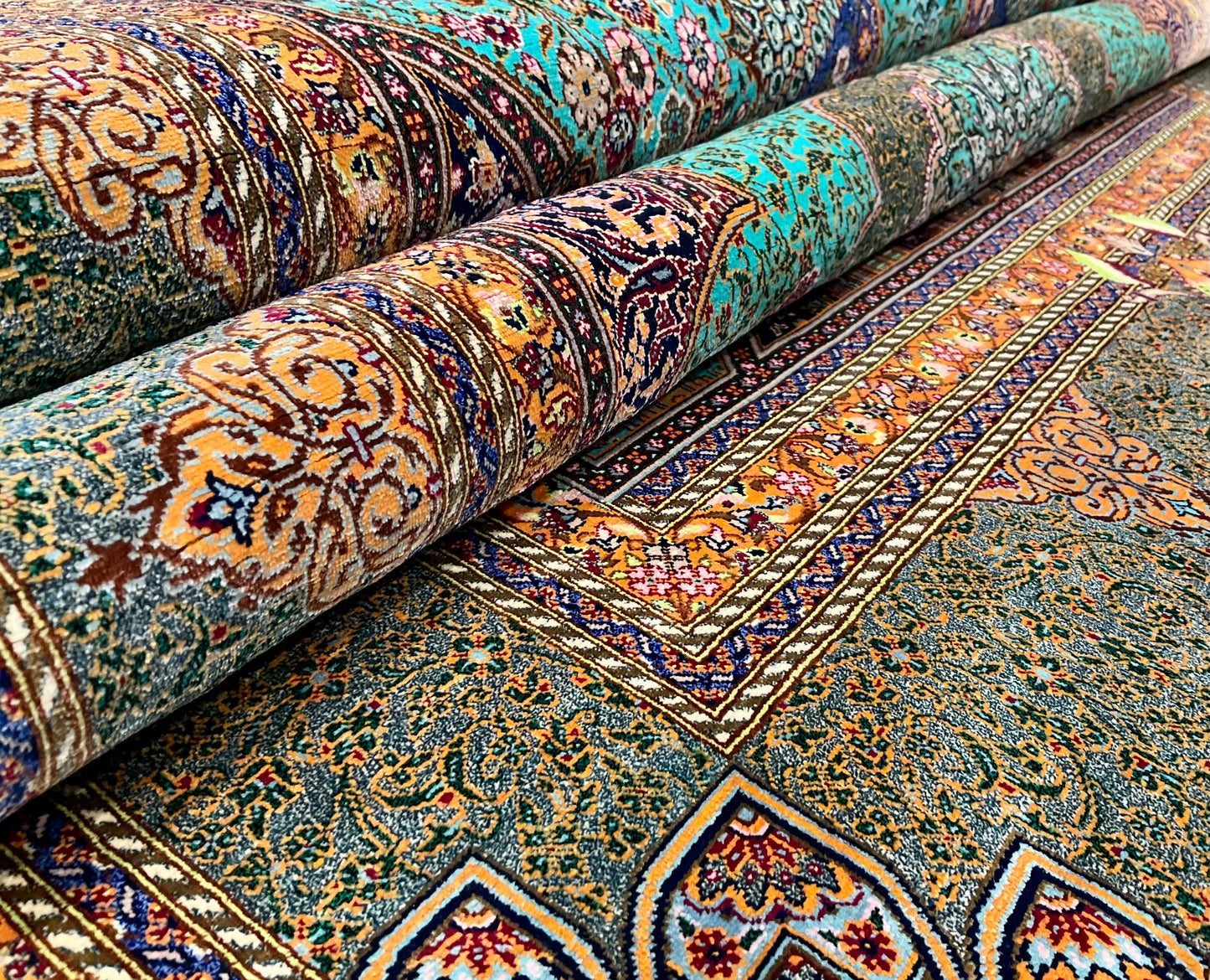 クム ジャムシーディ工房 160cm x 102cm JM248