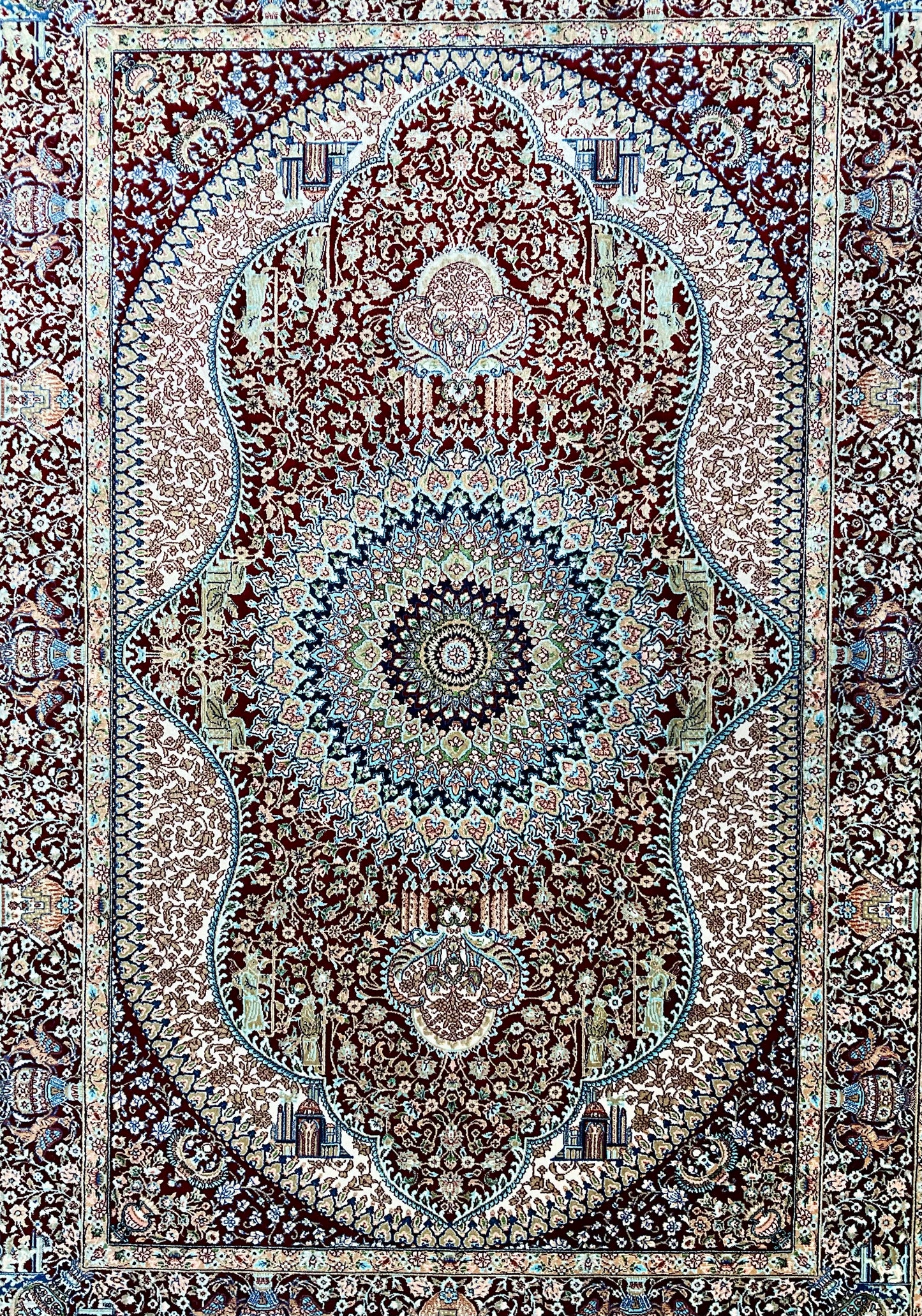 ペルシャンシルク 120cm x 80cm PS9452