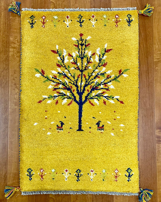 【オンライン限定】ギャッベ 88cm x 58cm RJ8623