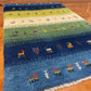 【オンライン限定】ギャッベ 133cm x 80cm RJ11186