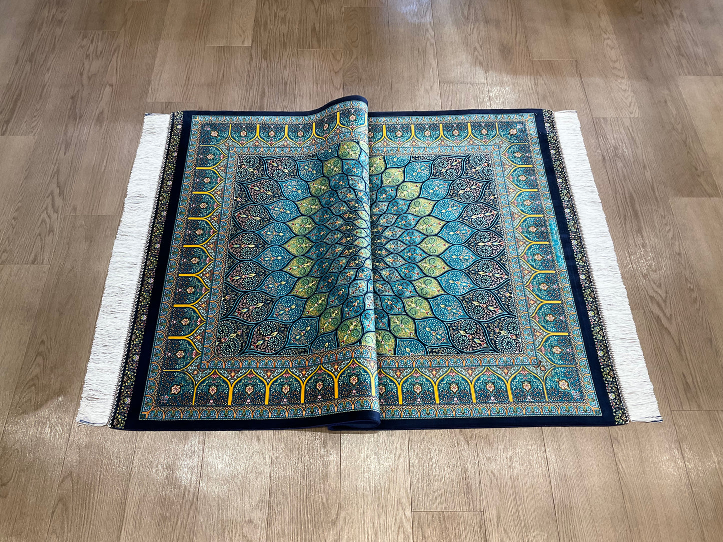 ペルシャンシルク 150cm x 100cm PS11023