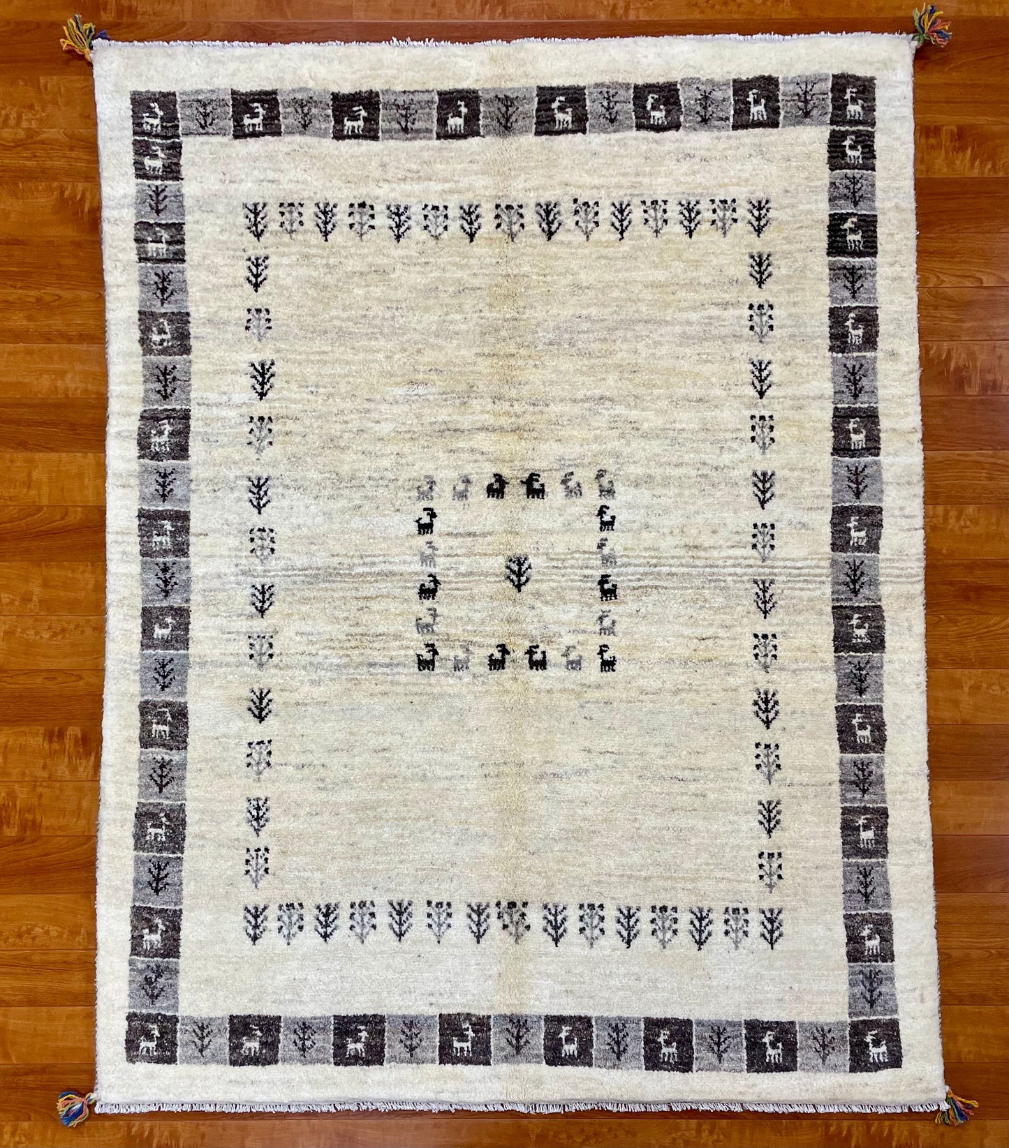 【オンライン限定】ギャッベ  194cm x 150cm RJ6422