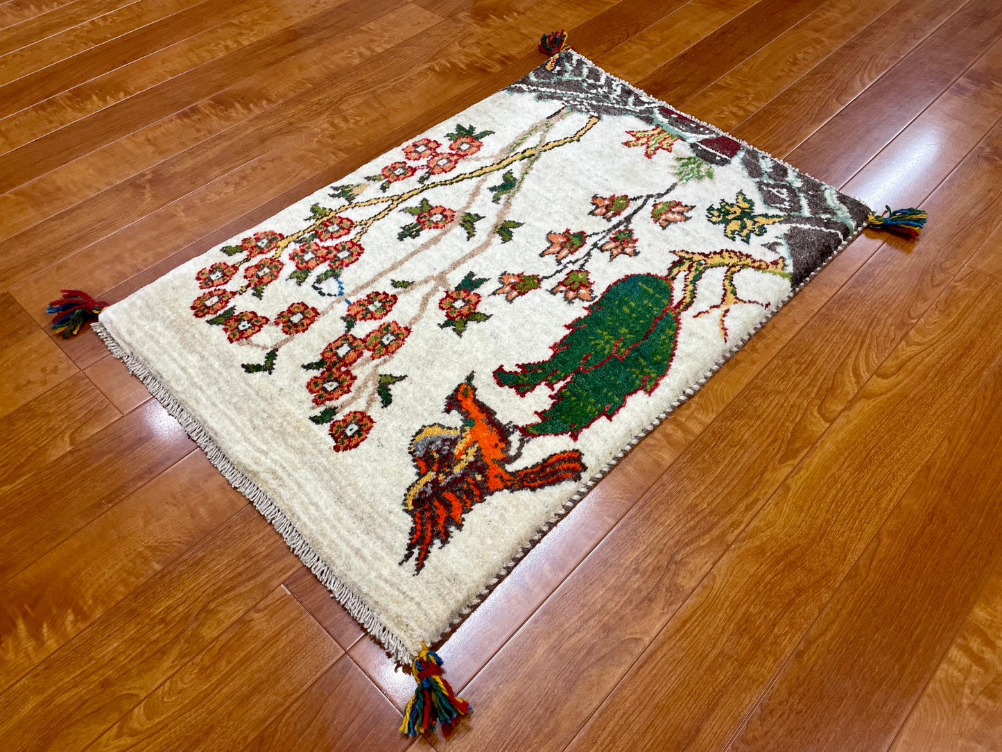 【オンライン限定】ギャッベ 90cm x 63cm RJ13598