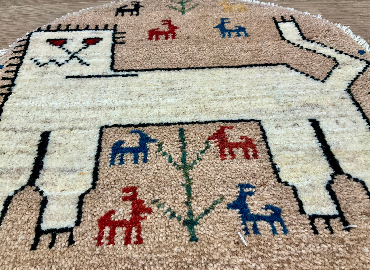 ギャッベ アマレバフト 39cm x 39cm T8735