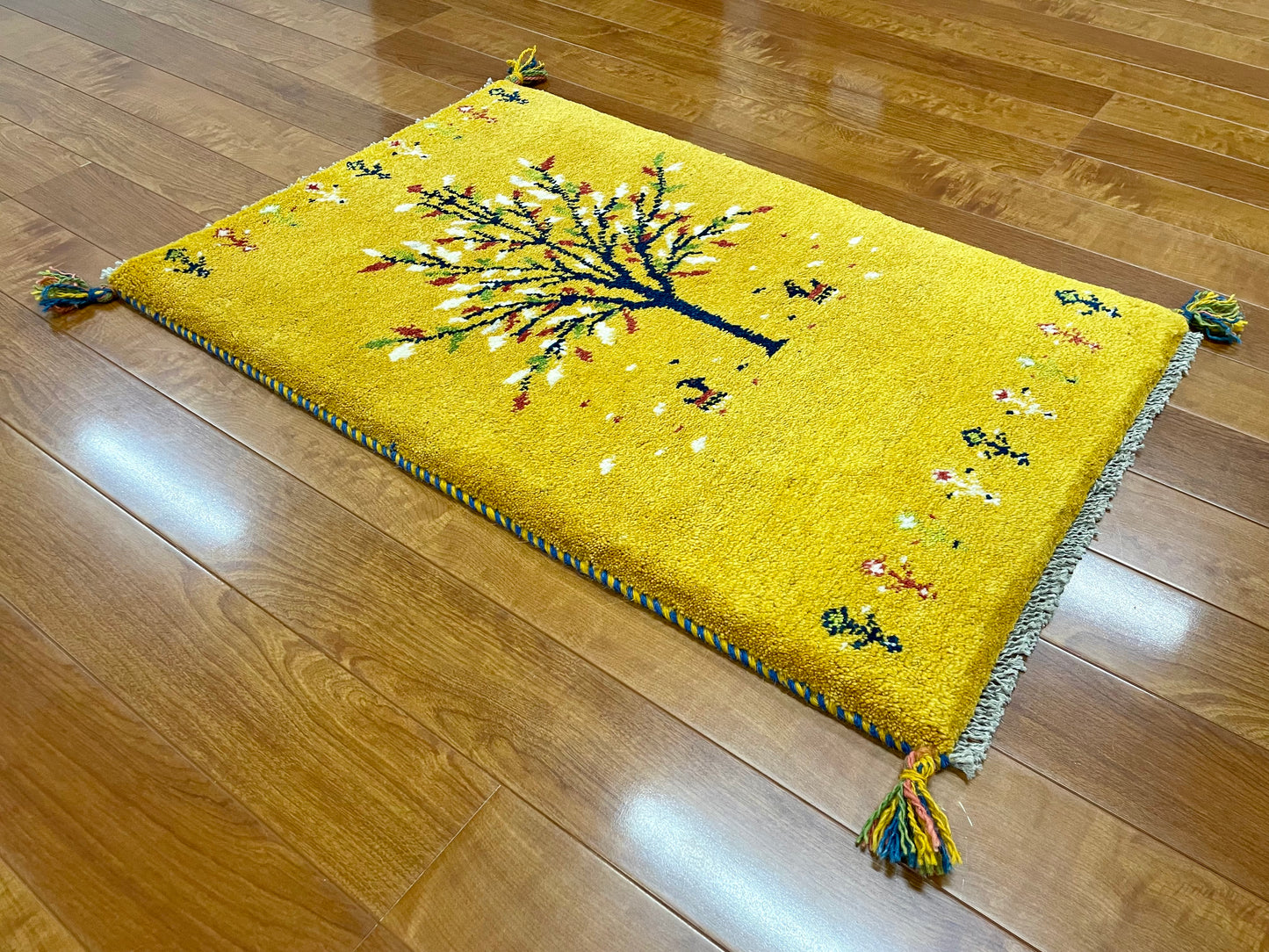 【オンライン限定】ギャッベ 88cm x 58cm RJ8623