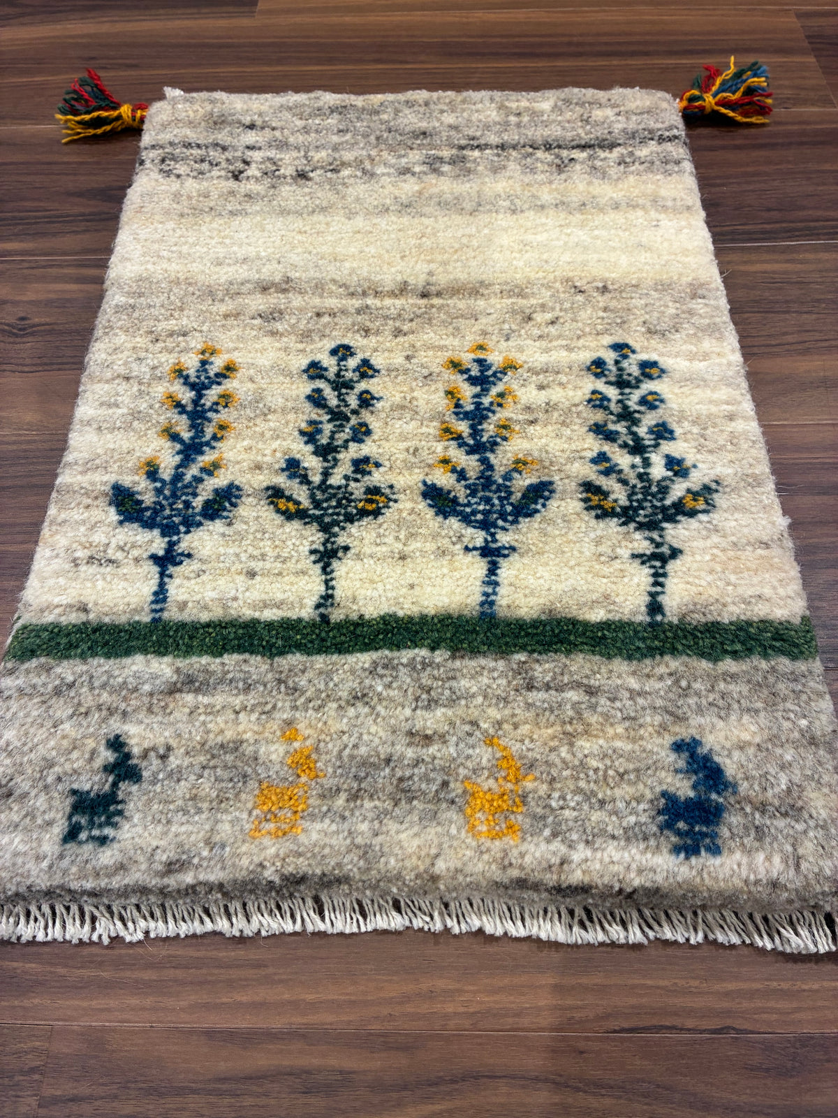 【千葉店】ギャッベ 56cm x 39cm NN19623