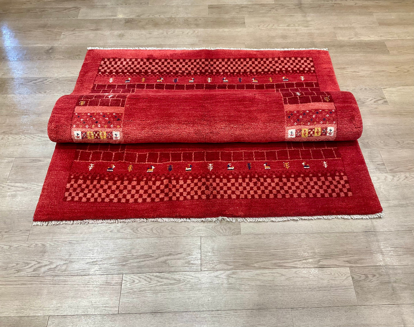 ギャッベ  188cm x 155cm RJ11332