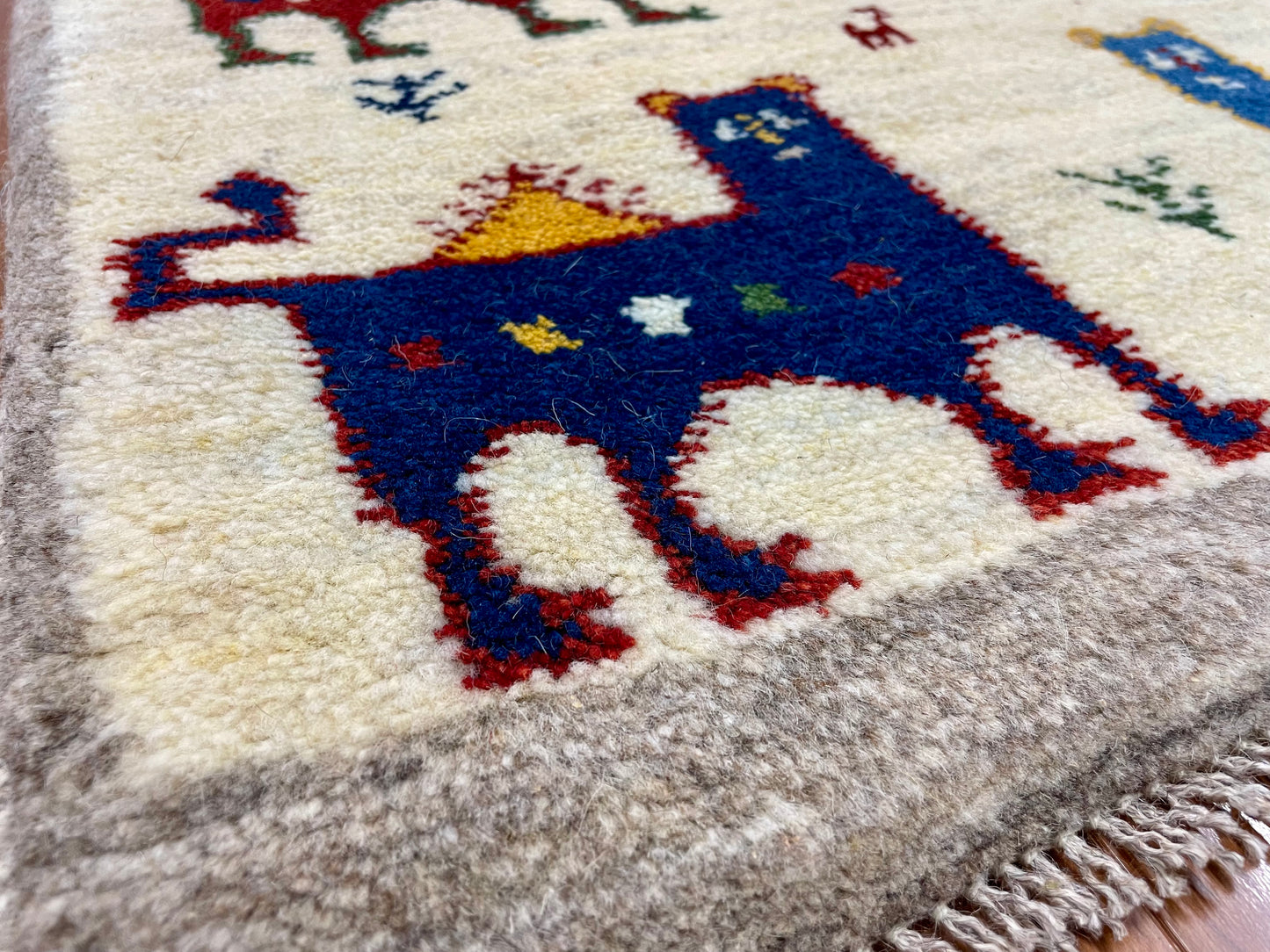 【オンライン限定】ギャッベ 85cm x 62cm RJ13465