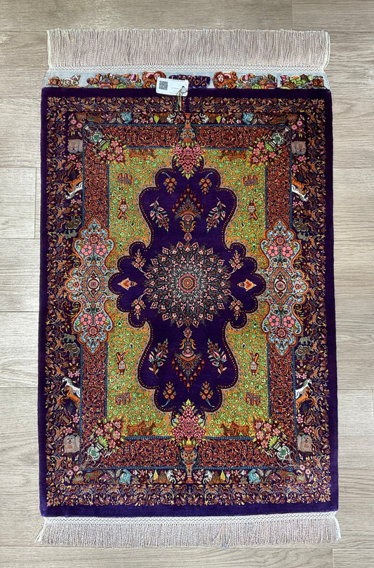 クム ジャムシーディ工房 88cm x 60cm NT8874
