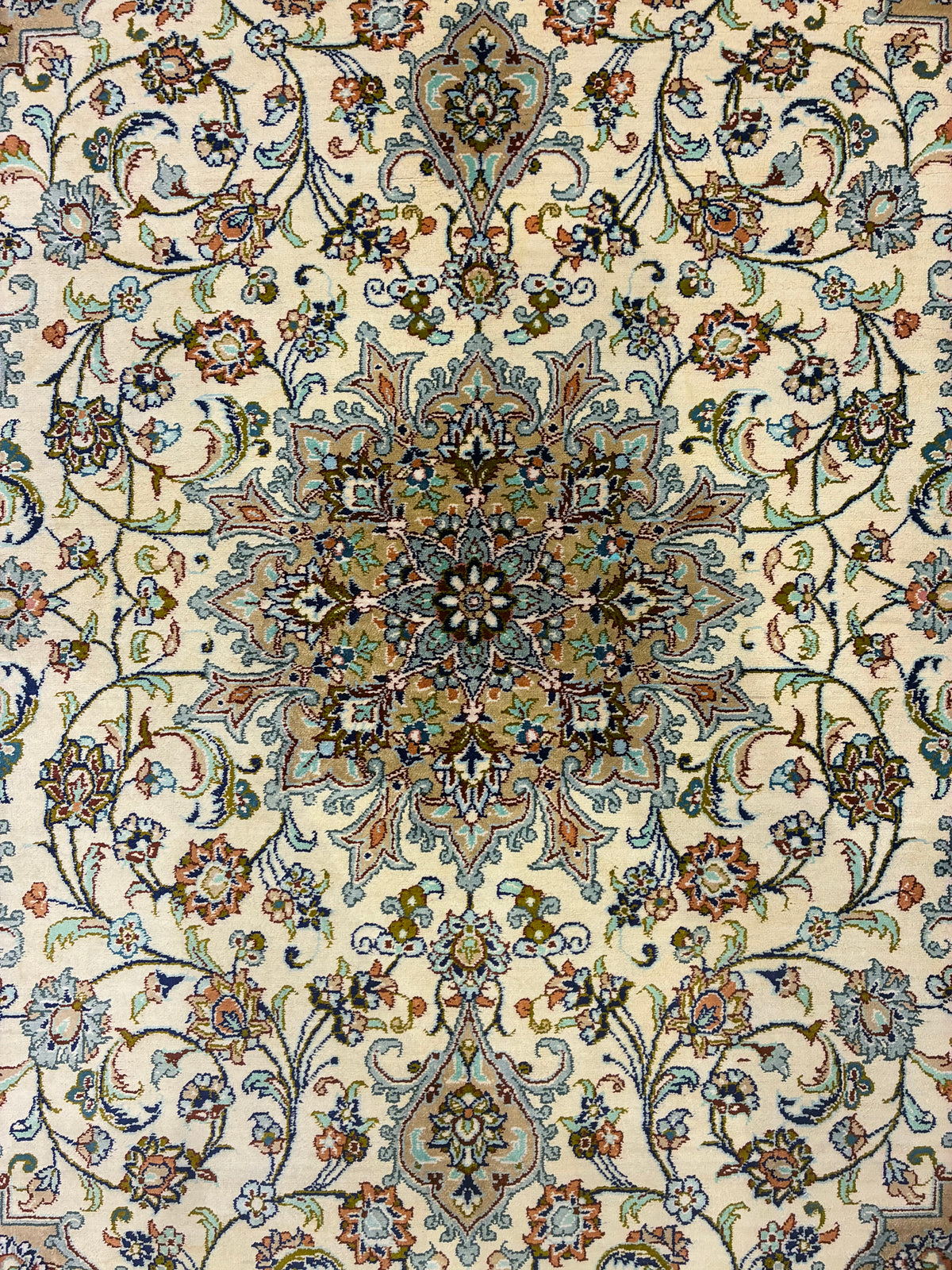【千葉店】カシャーンシルク ファッラー工房 118cm x 79cm PS655