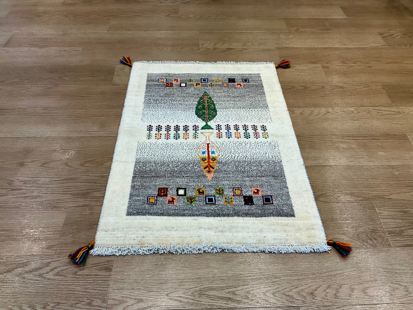 カシュクリギャッベ 90cm x 65cm RJ11401