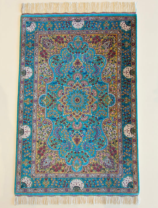 【千葉店】クム アフマディ工房 90cm x 62cm PS11946