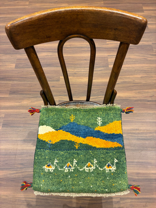 【千葉店】ギャッベ 42cm x 38cm Z3000