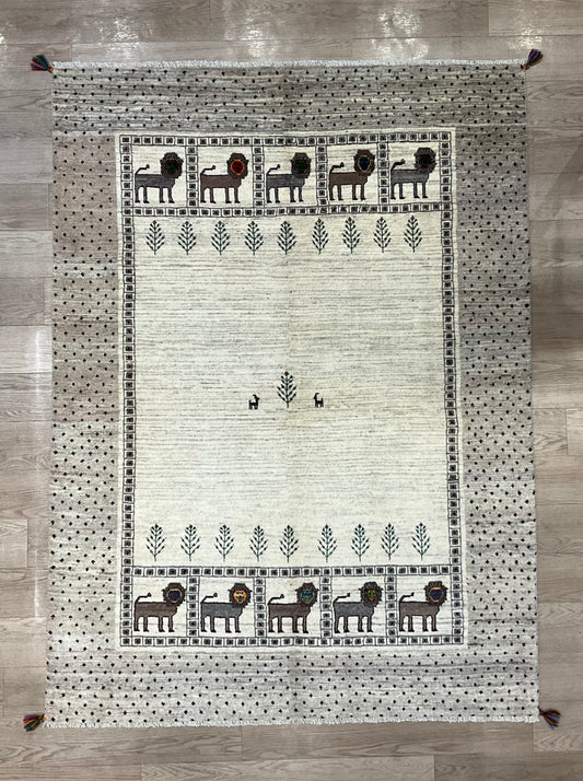 カシュクリギャッベ  210cm x 155cm RJ11874