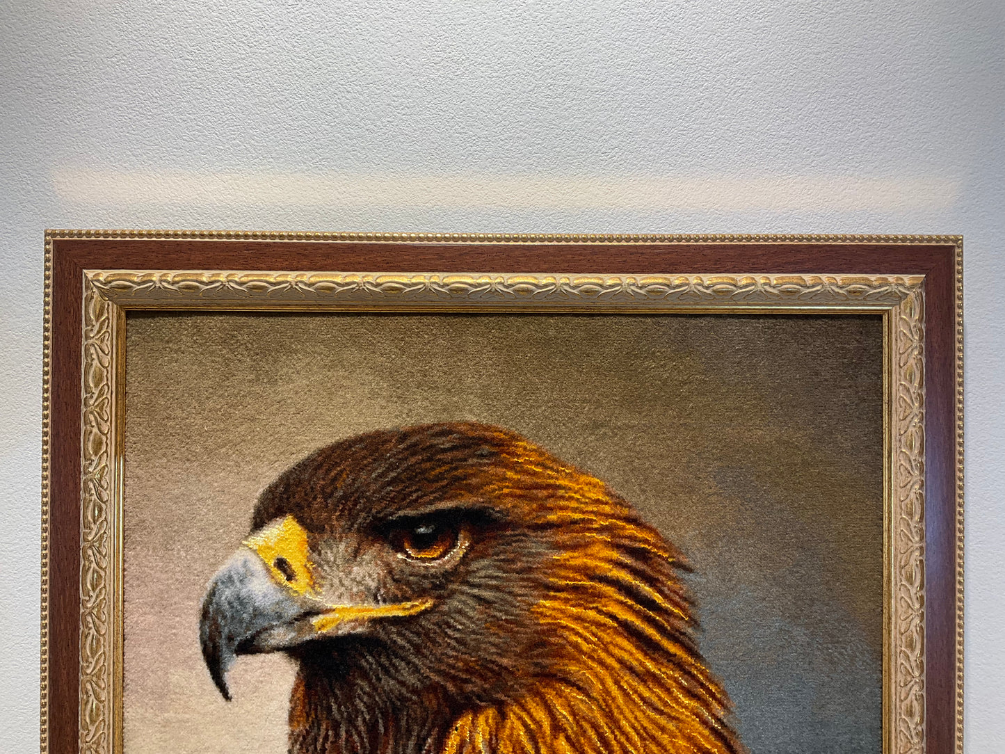 【額装】タブリーズ (イヌワシ) 75cm x 56cm PS8582
