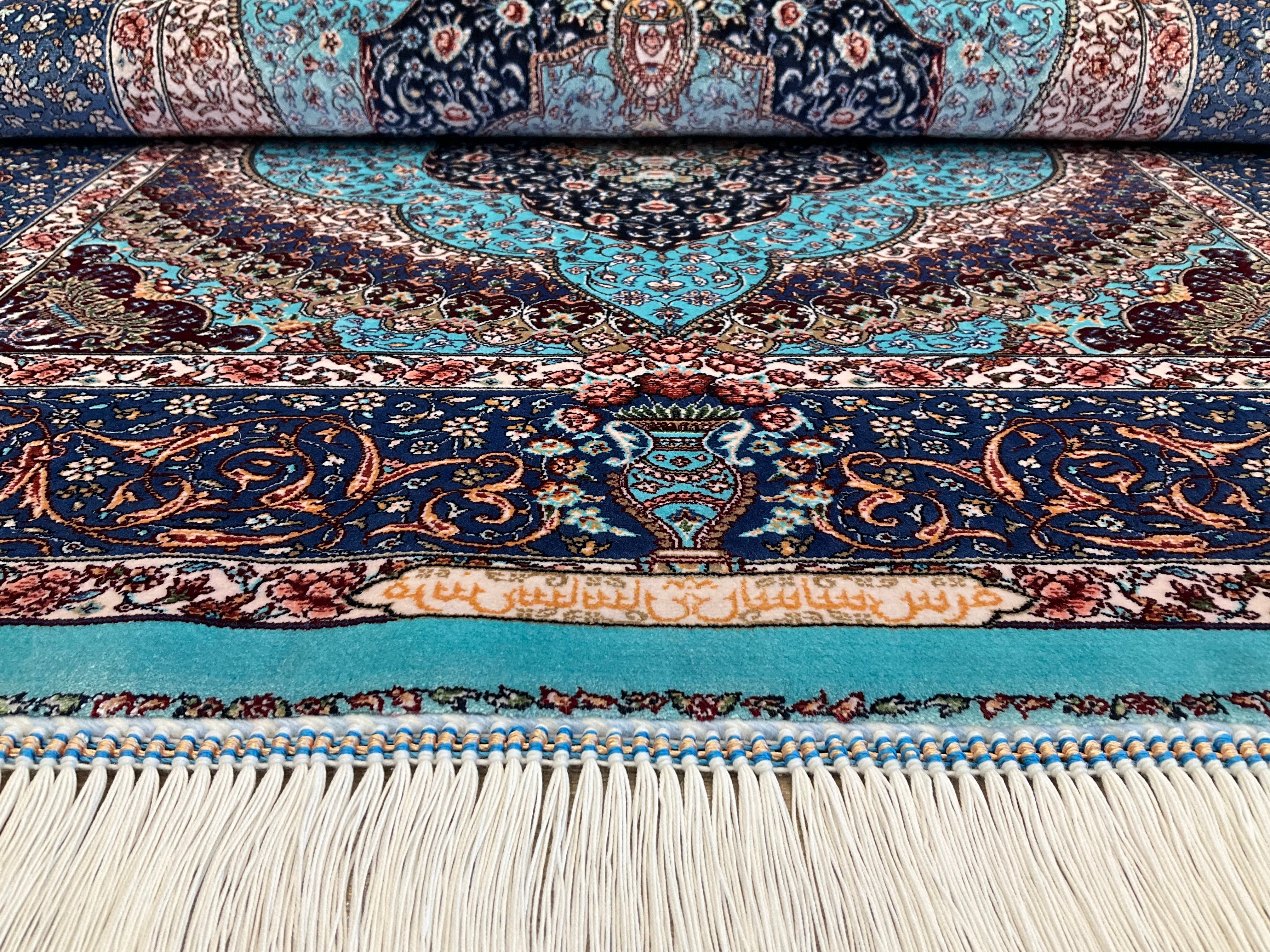 ペルシャンシルク 120cm x 80cm PS11812 – ペルシャ絨毯専門店