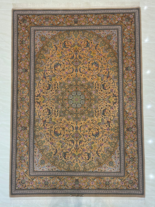 【千葉店】イスファハン レズバーニ工房 300cm x 208cm PS12448