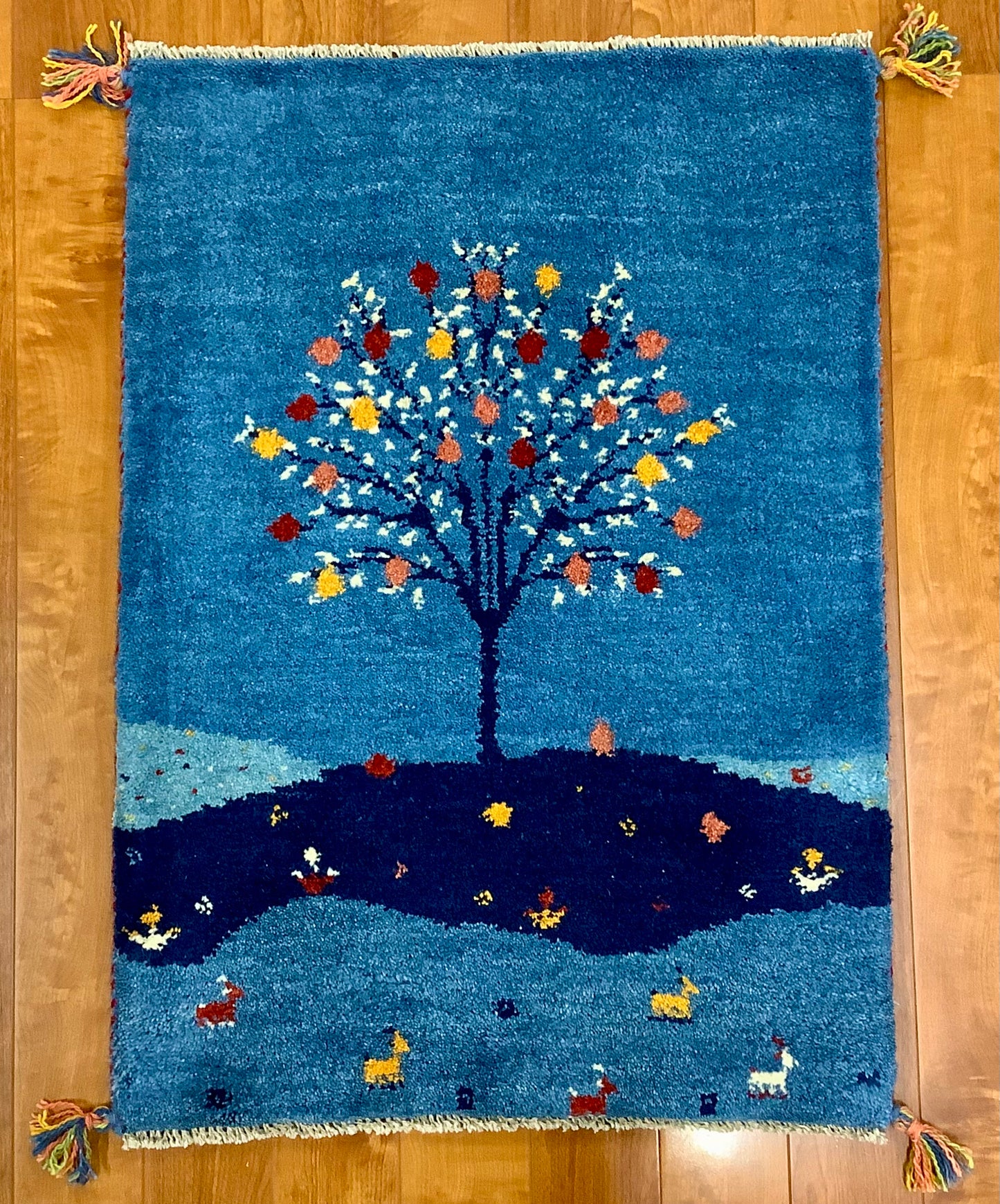 【オンライン限定】ギャッベ 87cm x 60cm RJ5795