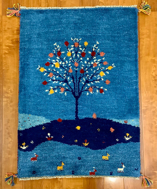 【オンライン限定】ギャッベ 87cm x 60cm RJ5795