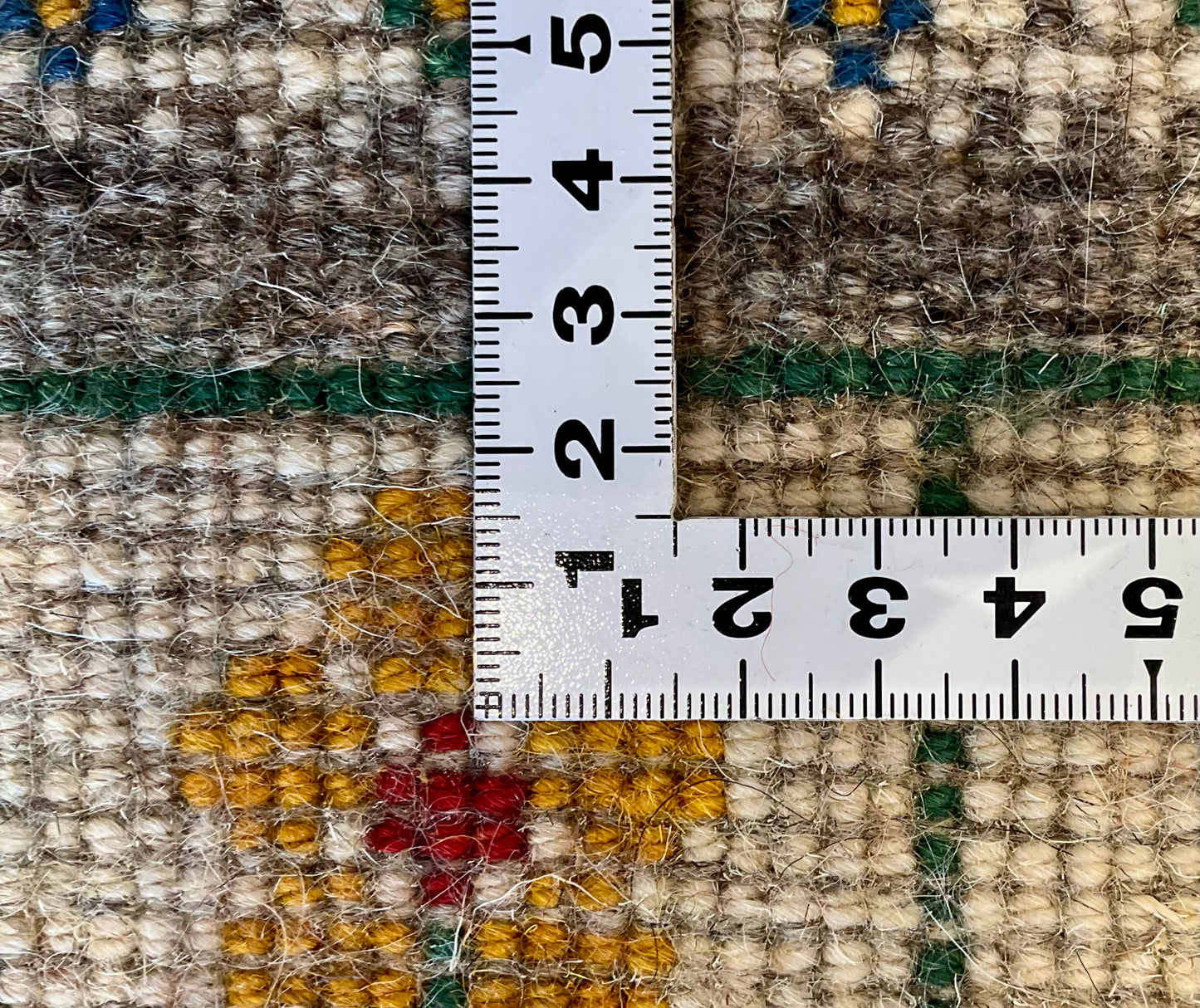 ギャッベ 45cm x 38cm Z1554