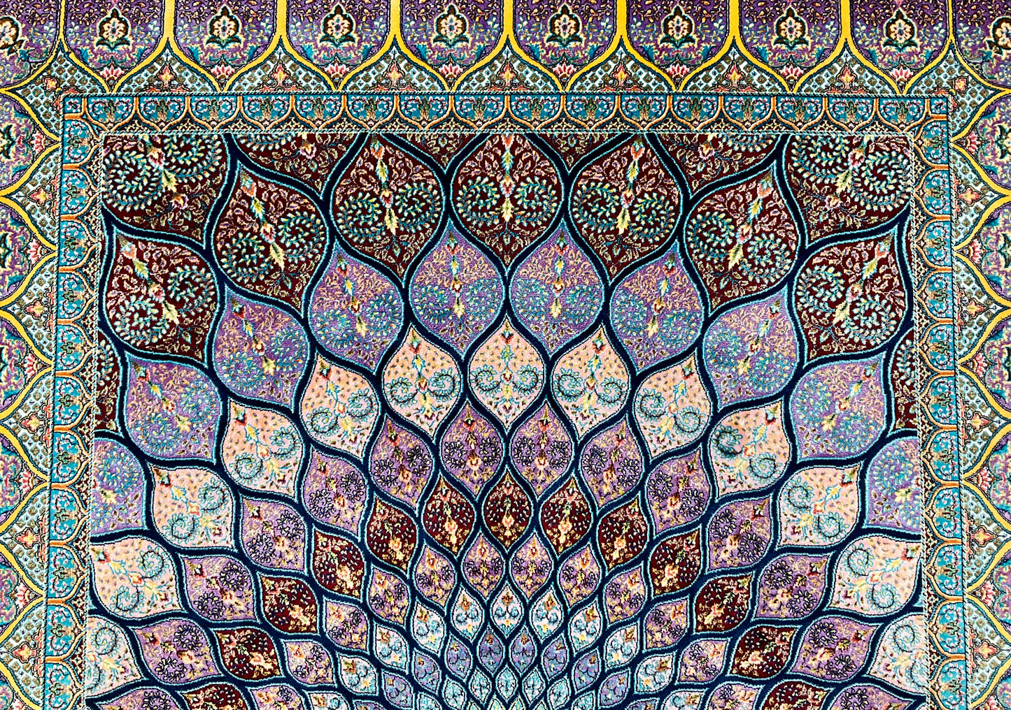 ペルシャンシルク 150cm x 100cm PS11021