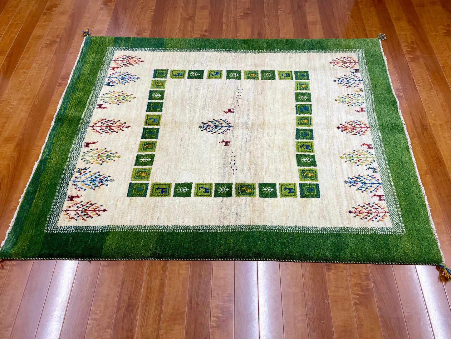 【オンライン限定】ギャッベ  200cm x 158cm RJ3853
