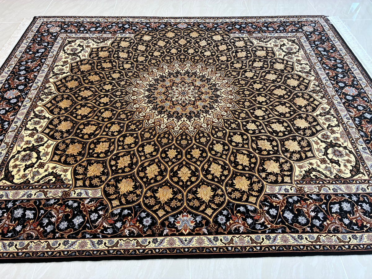 【千葉店】 イスファハン ダバリ工房 250cm x 205cm PS5218