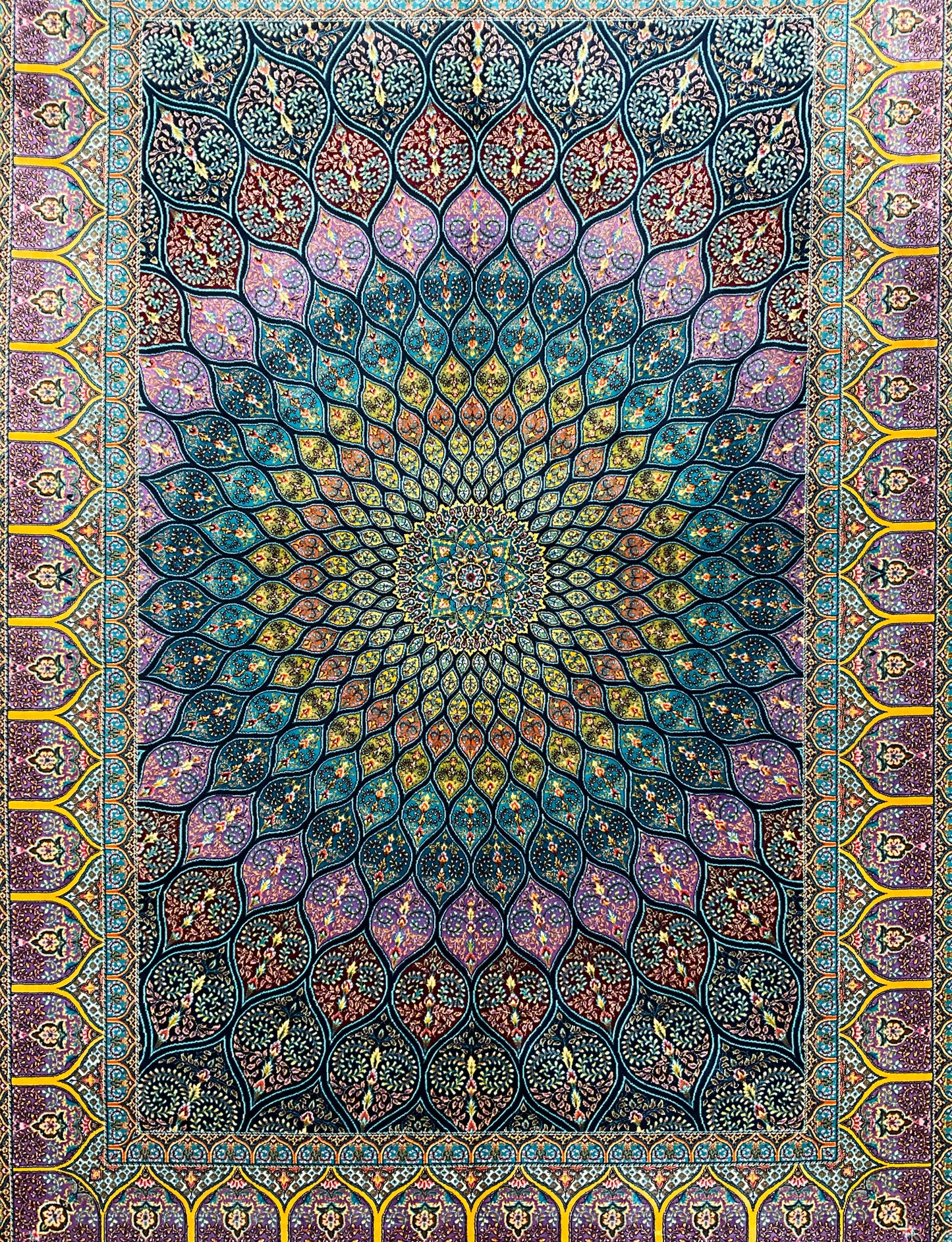 ペルシャンシルク 150cm x 100cm PS11020