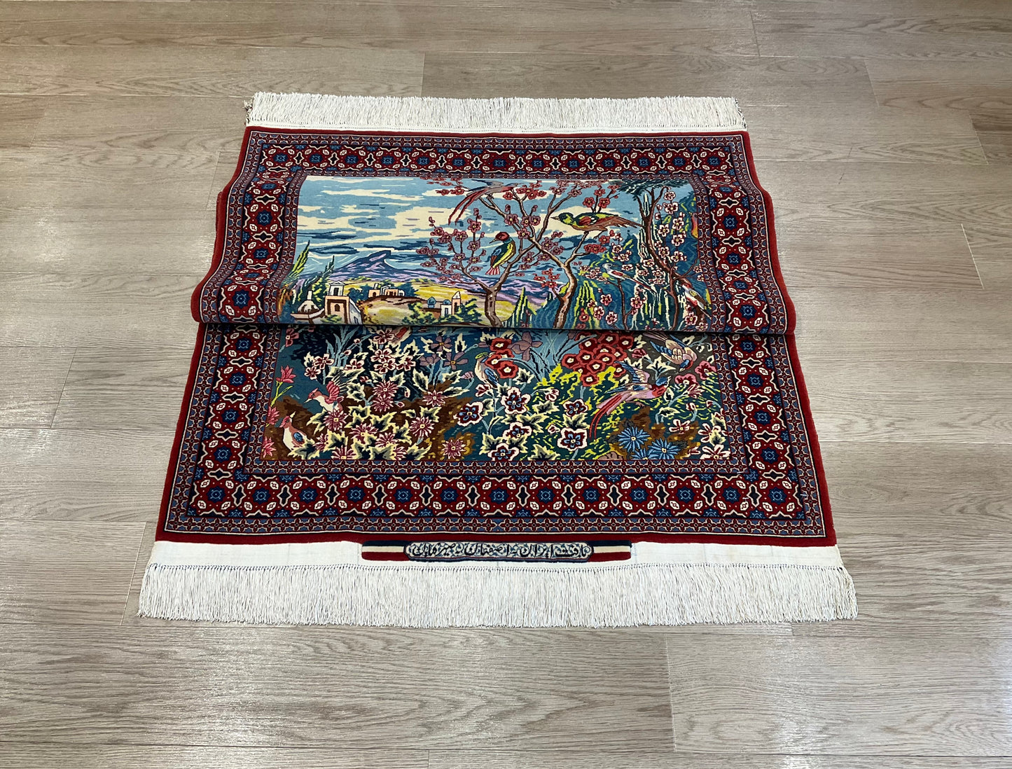 イスファハン (オールド) セイラフィアン工房 153cm x 97cm JM198