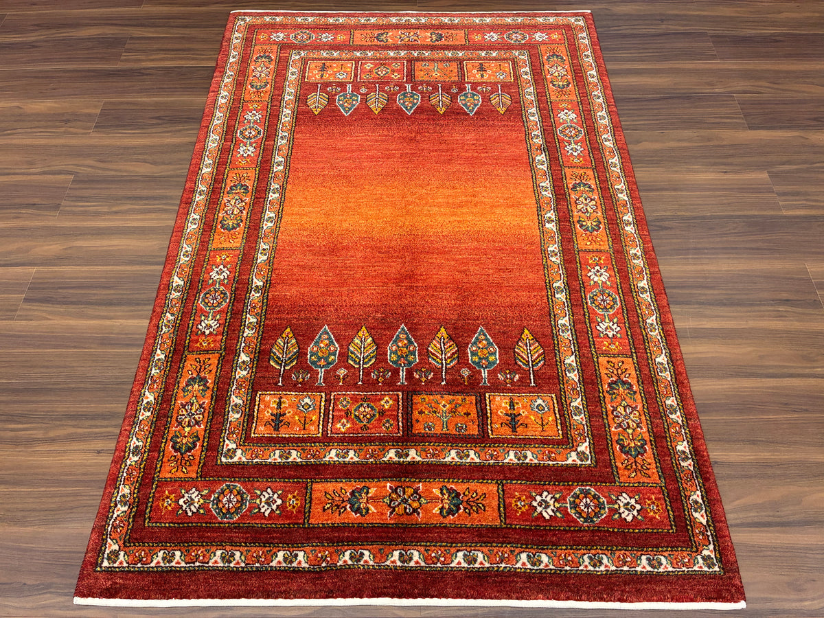 【千葉店】カシュクリギャッベ  176cm x 117cm RJ17448