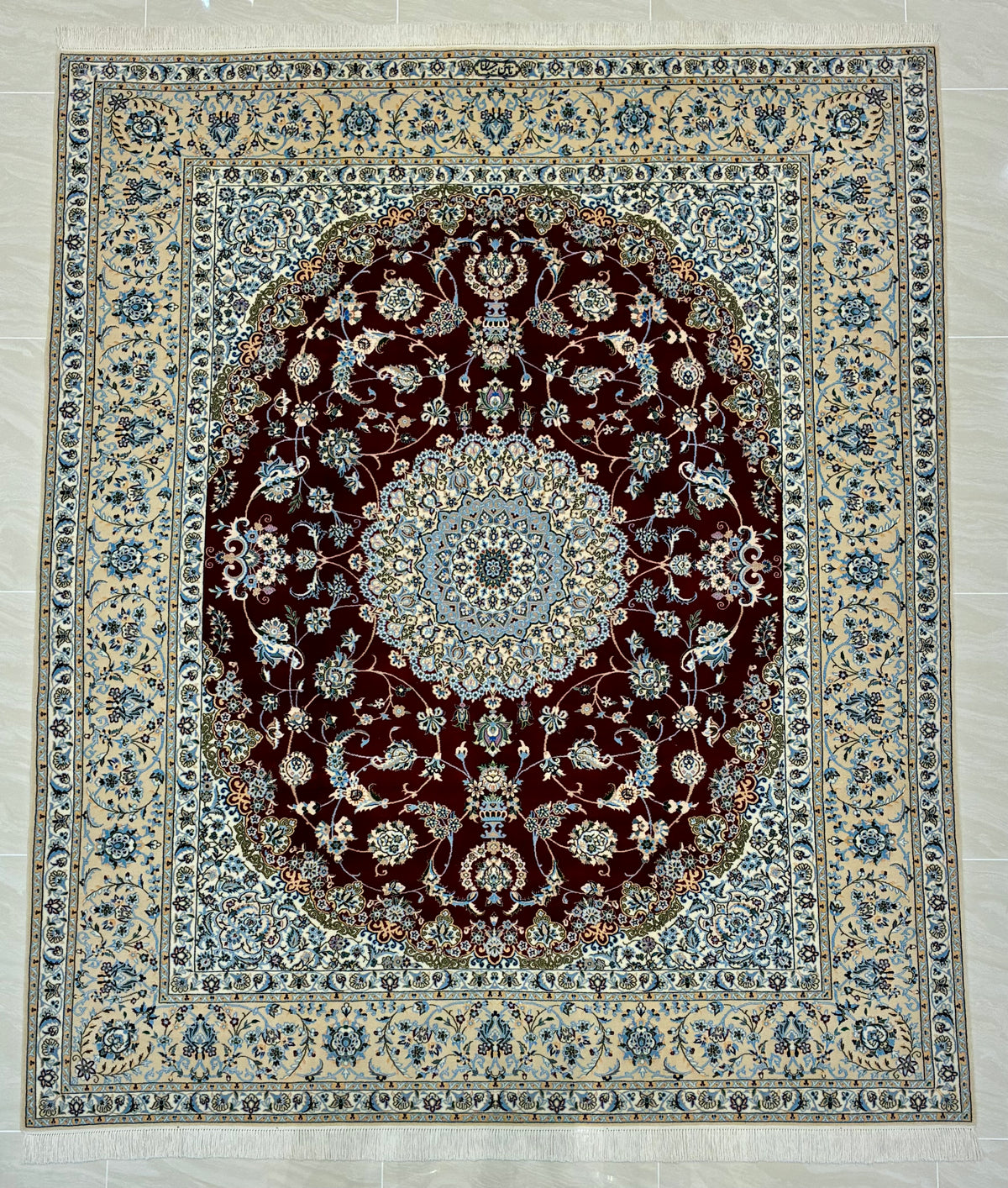 【千葉店】 ナイン ハビビアン工房 251cm x 208cm NT8461