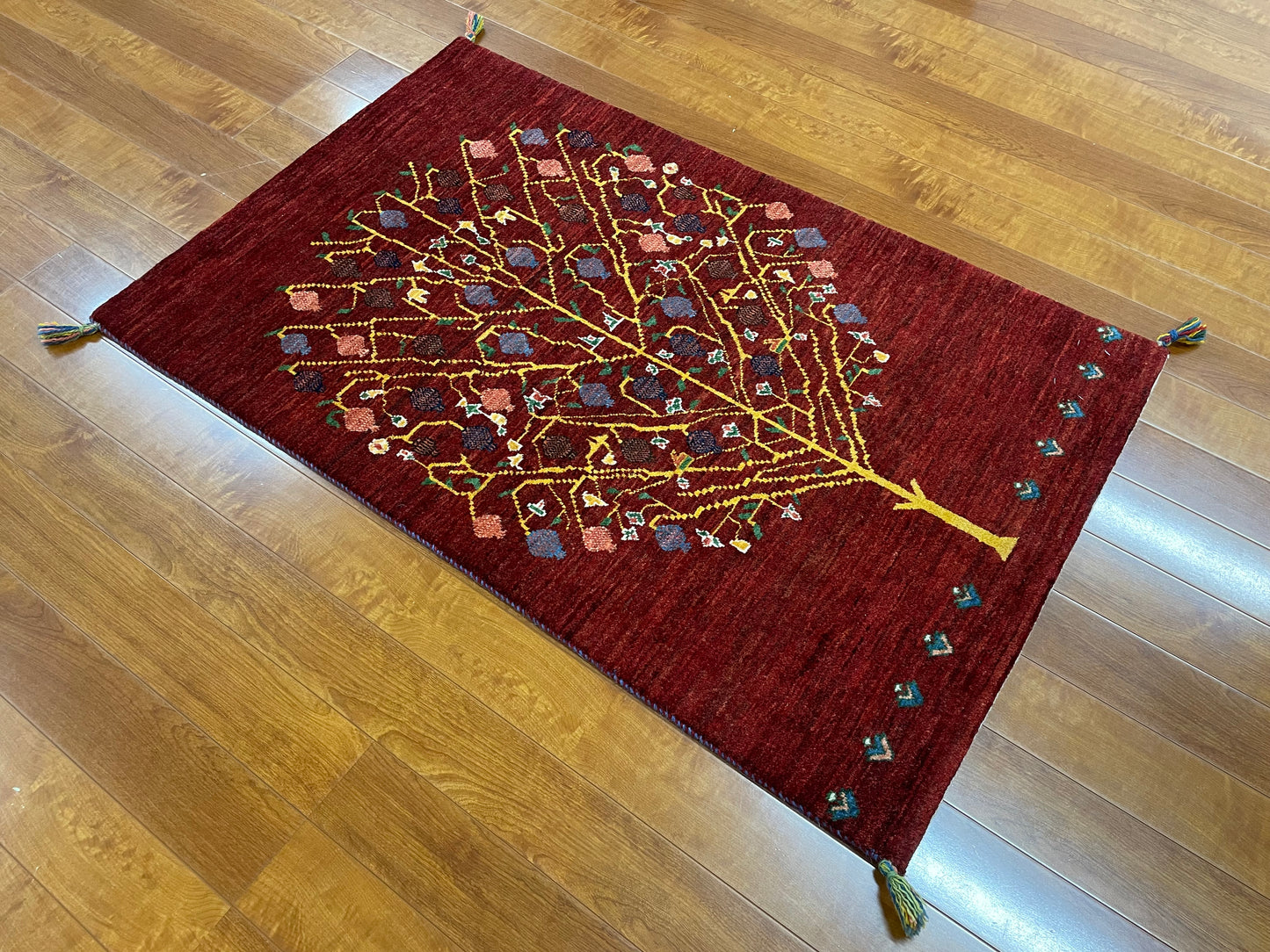 【オンライン限定】カシュクリギャッベ 133cm x 85cm RJ14830