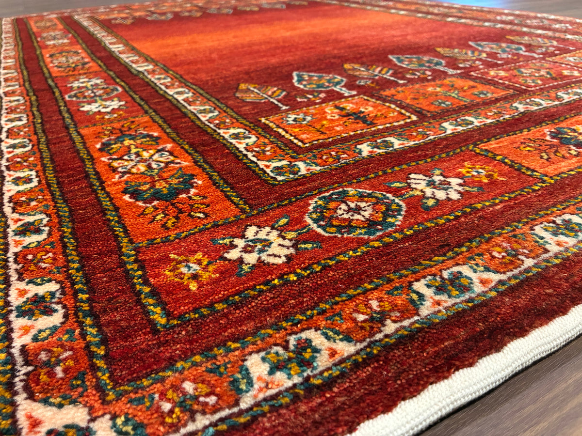 【千葉店】カシュクリギャッベ  176cm x 117cm RJ17448