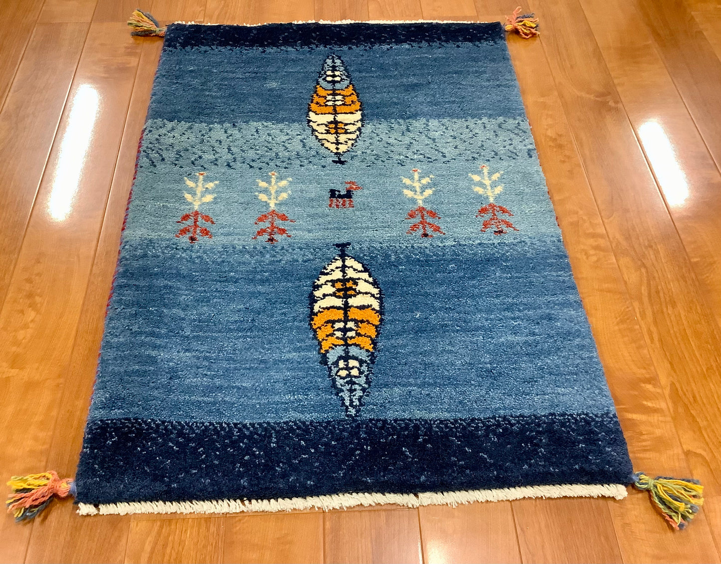 【オンライン限定】ギャッベ 87cm x 60cm RJ6803