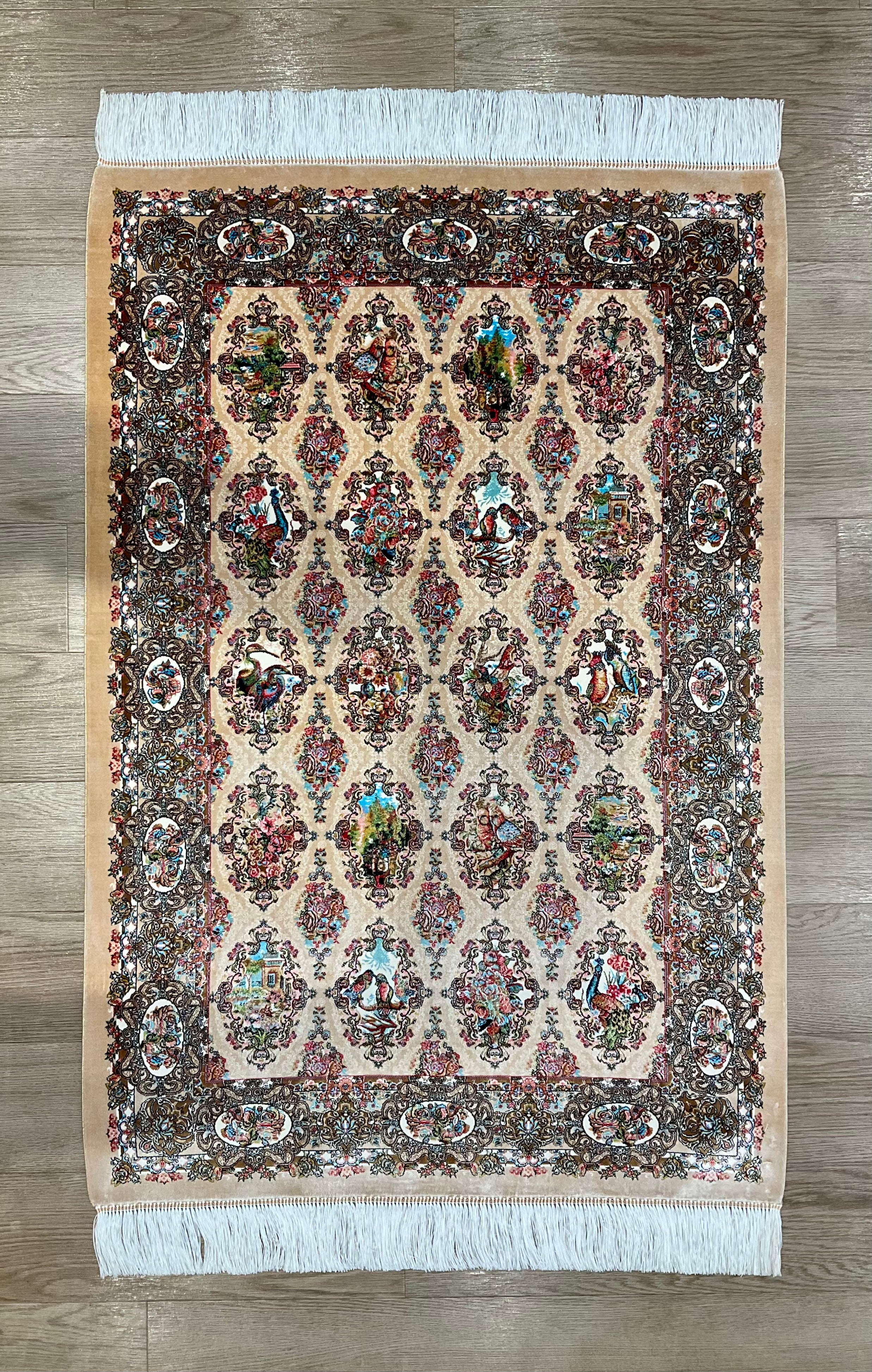 ★★お薦め★送料込ペルシャ絨毯 機械織り ワイン★約71×50㌢ ☆ペルシャカーペット（機械織）75×120cm | 三越伊勢丹