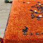 【福岡店】ギャッベ 43cm x 40cm Z2662