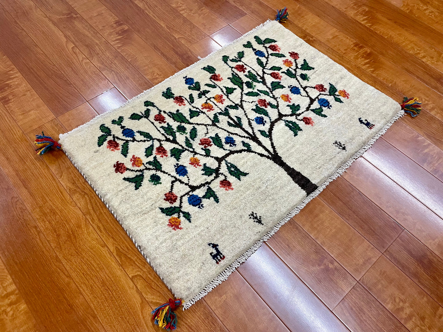 【オンライン限定】ギャッベ 90cm x 60cm RJ13455