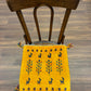 【千葉店】ギャッベ 42cm x 41cm Z2926