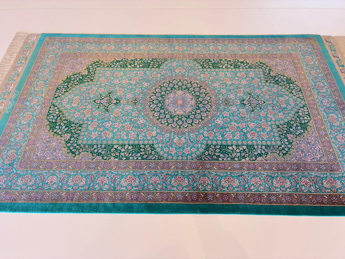 【千葉店】クム ジェッディ工房 125cm x 82cm PS12944