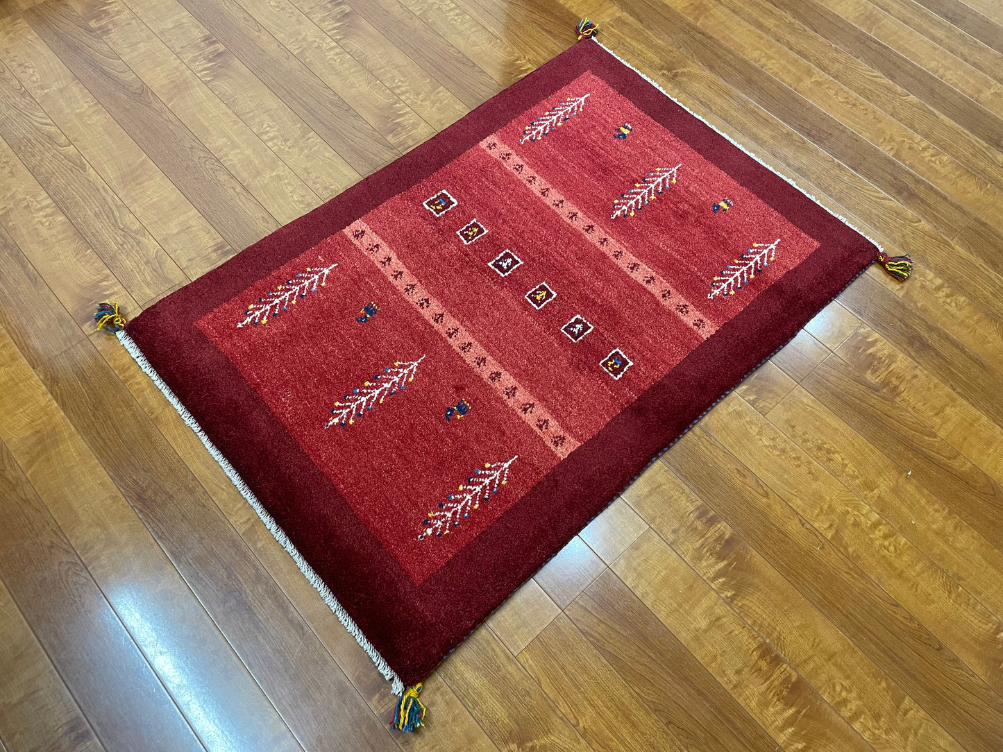 【オンライン限定】ギャッベ 123cm x 85cm RJ12773