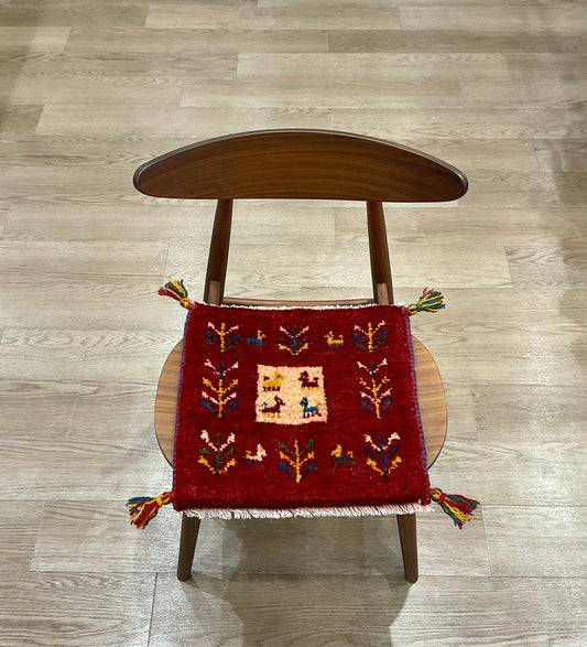 ギャッベ 40cm x 40cm Z492