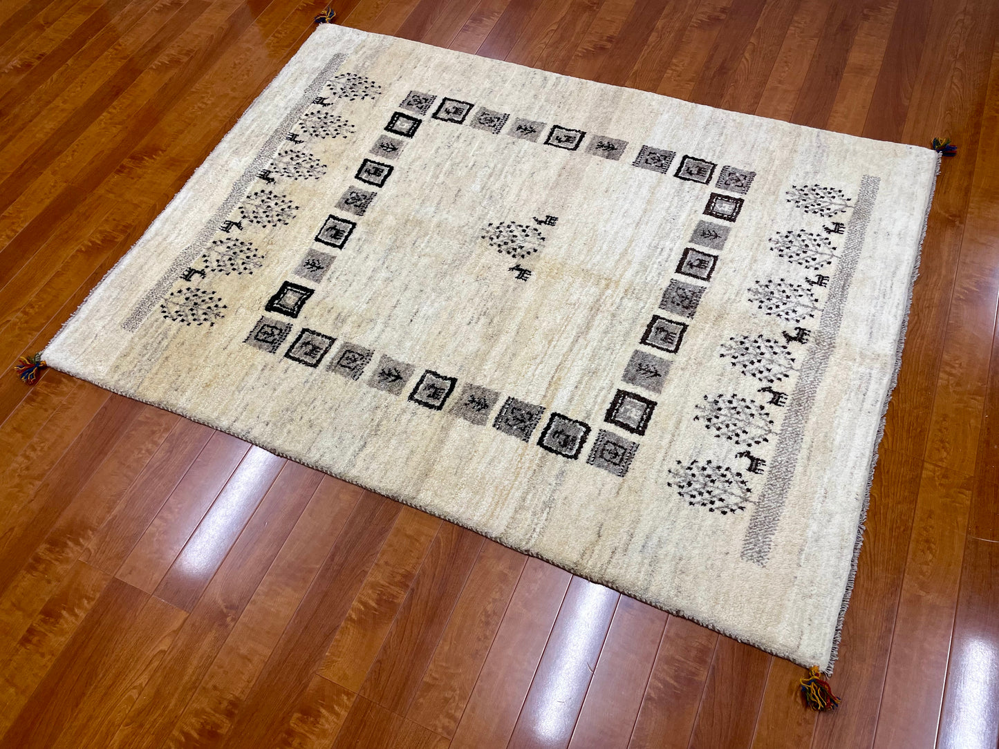 【オンライン限定】ギャッベ  198cm x 148cm RJ2816